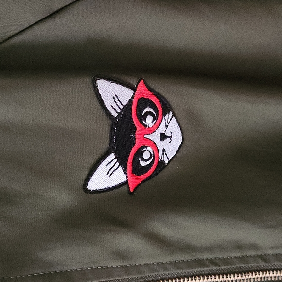 George Love Bomber Jacket 💙 ❤️ - Picture 2 of 5